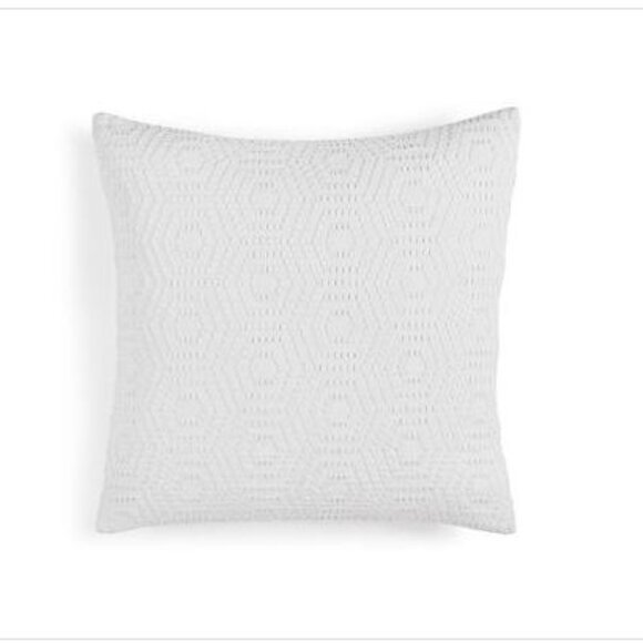 Hotel Collection Linen/Modal Blend Decorative Pillow, 20" X 20" - Picture 1 of 1